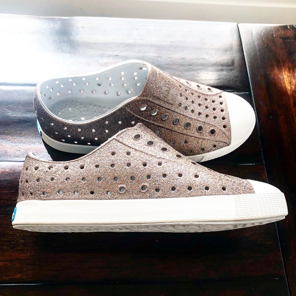 Jefferson Bling Glitter Slip-On Vegan Sneaker